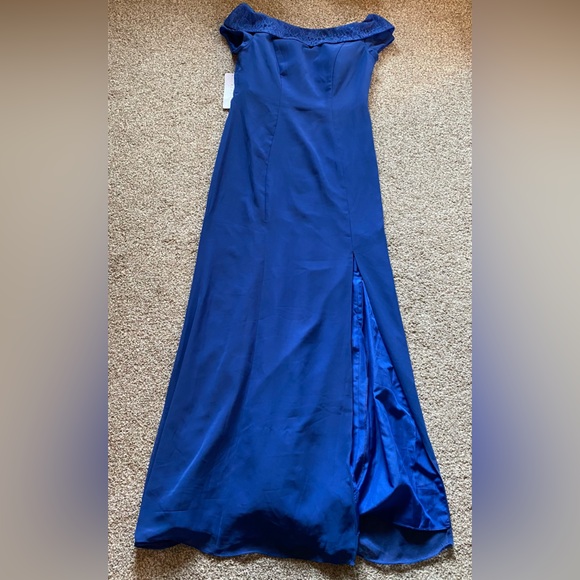Azazie Cupid Mother of the Bride Dress, Royal Blue, Bridesmaids Dress, Size 12 - Picture 4 of 10